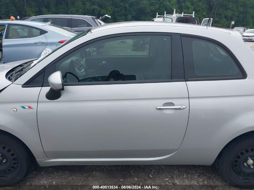 2014 Fiat 500 Pop VIN: 3C3CFFAR2ET264072 Lot: 40013534