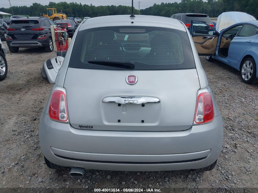 2014 Fiat 500 Pop VIN: 3C3CFFAR2ET264072 Lot: 40013534