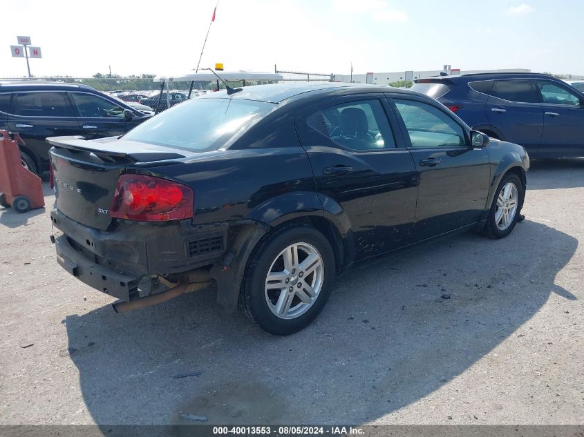 2014 Dodge Avenger Sxt VIN: 1C3CDZCB3EN131022 Lot: 40013553