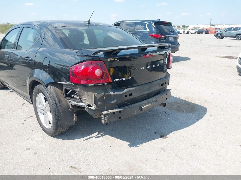 2014 Dodge Avenger Sxt VIN: 1C3CDZCB3EN131022 Lot: 40013553