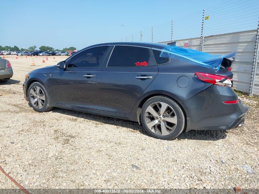 2020 Kia Optima S VIN: 5XXGT4L31LG427354 Lot: 40013570