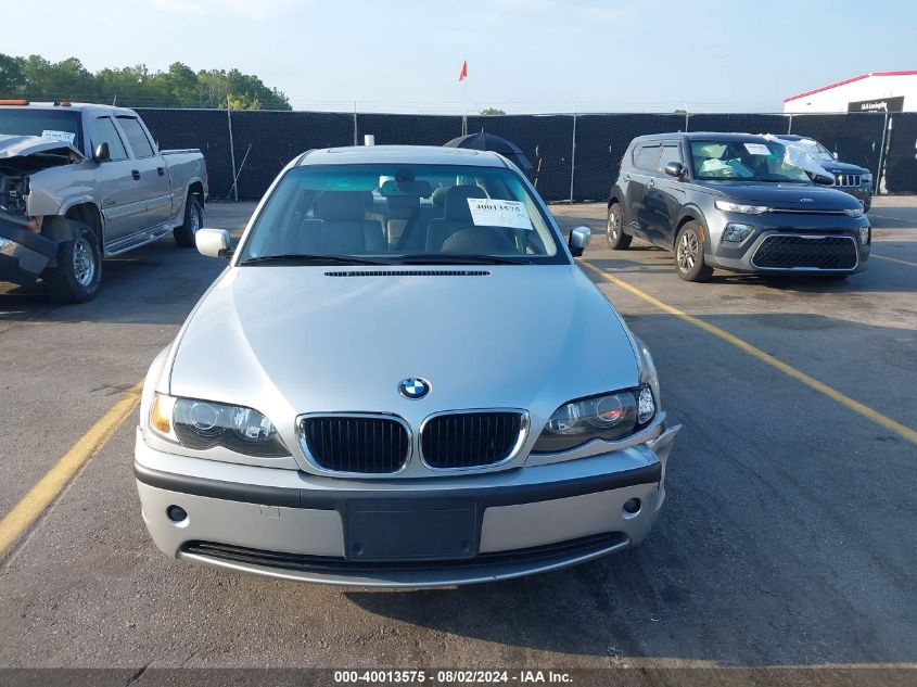 2005 BMW 325I VIN: WBAEV33415KX11710 Lot: 40013575