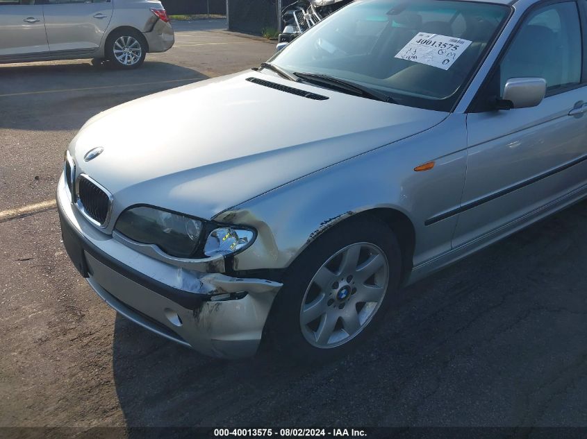 2005 BMW 325I VIN: WBAEV33415KX11710 Lot: 40013575