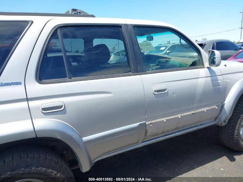 1999 Toyota 4Runner Limited V6 VIN: JT3HN87R4X9028496 Lot: 40013592