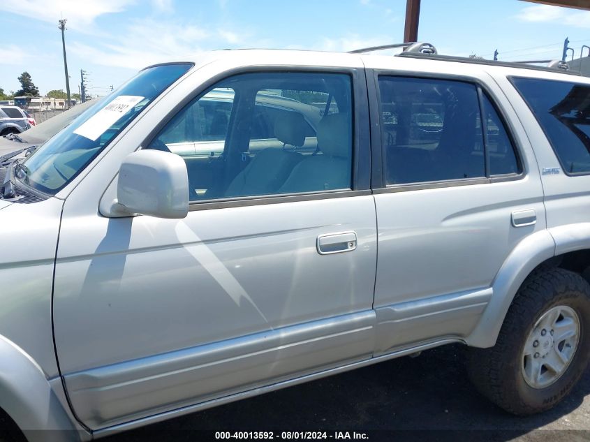 1999 Toyota 4Runner Limited V6 VIN: JT3HN87R4X9028496 Lot: 40013592