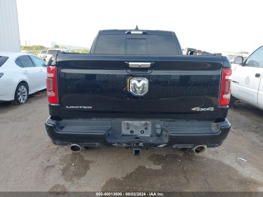 2021 Ram 1500 Limited 4X4 5'7 Box VIN: 1C6SRFHT4MN622567 Lot: 40013600