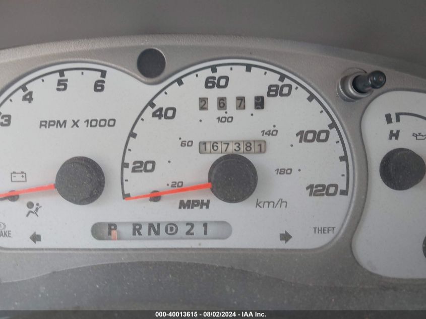 2002 Ford Explorer Sport Trac VIN: 1FMZU77E22UB94074 Lot: 40013615