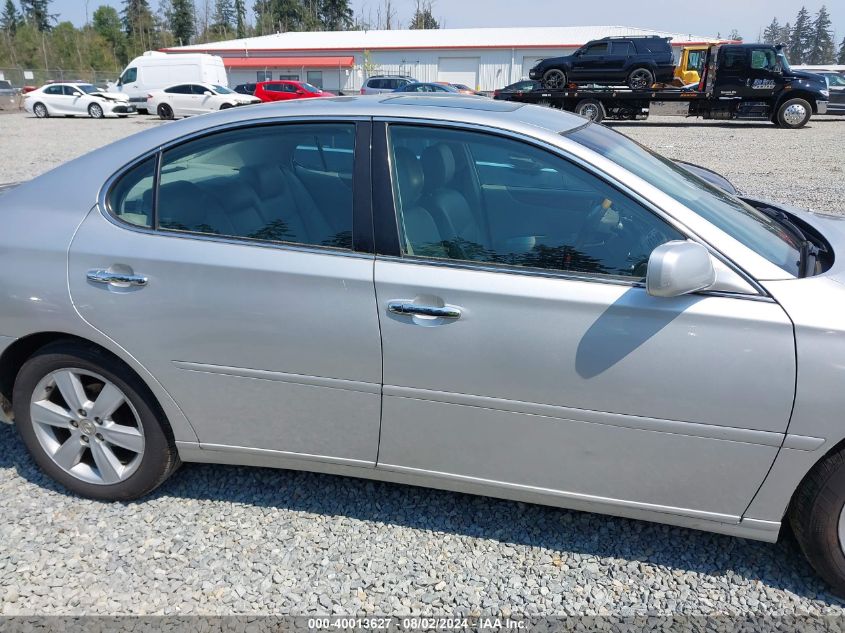 2005 Lexus Es 330 VIN: JTHBA30G255104065 Lot: 40013627