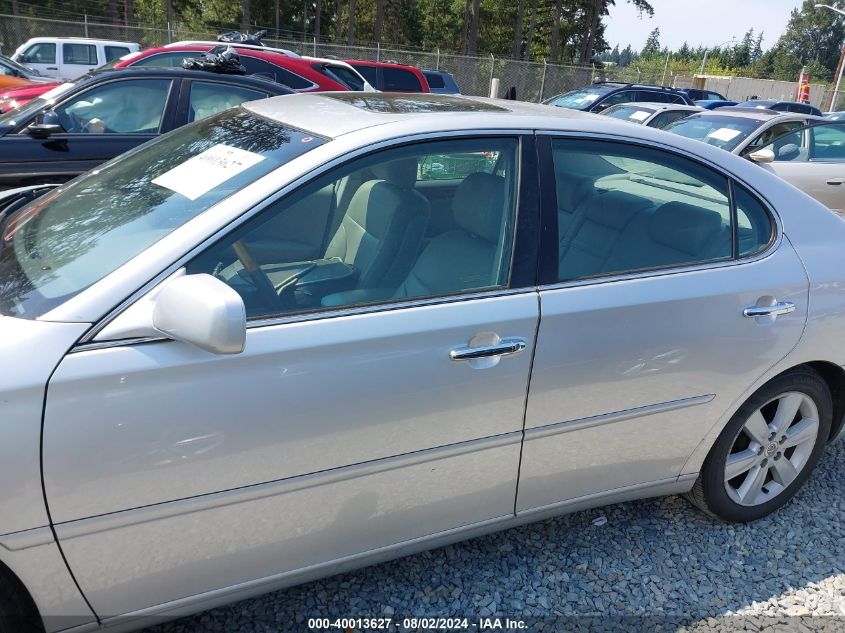 2005 Lexus Es 330 VIN: JTHBA30G255104065 Lot: 40013627