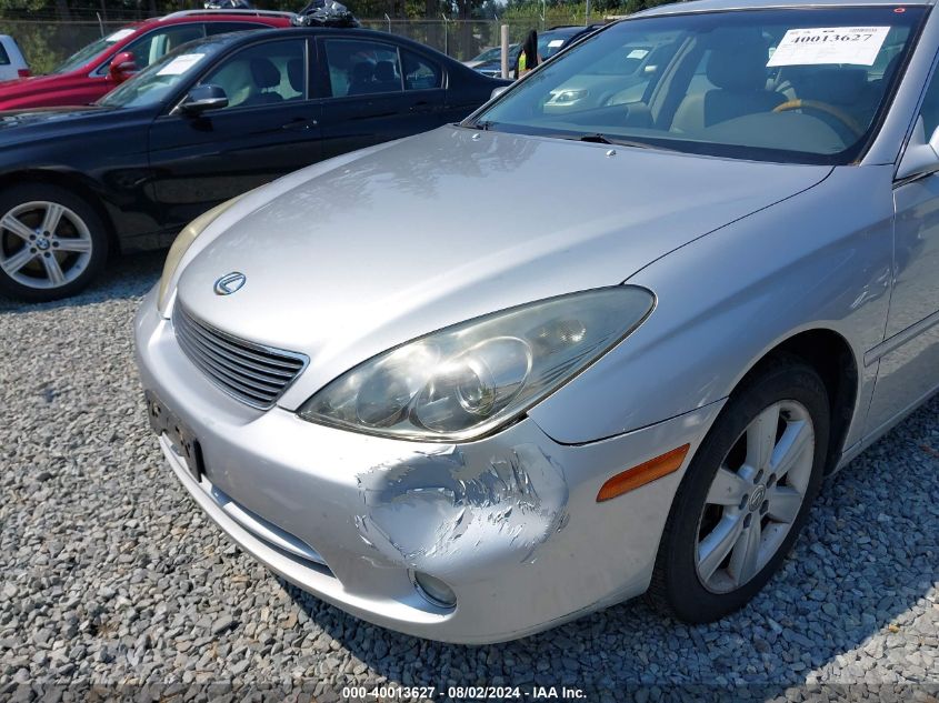 2005 Lexus Es 330 VIN: JTHBA30G255104065 Lot: 40013627