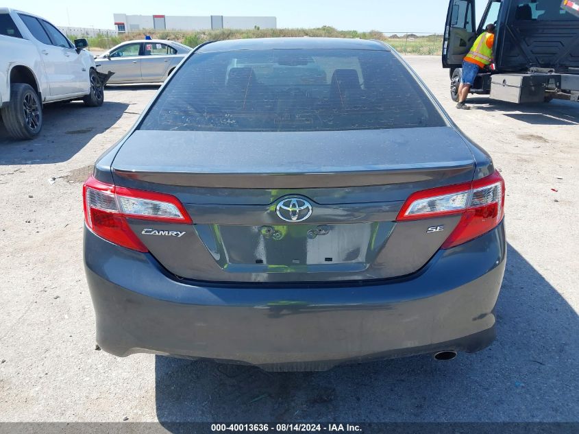 2012 Toyota Camry Se VIN: 4T1BF1FK7CU174419 Lot: 40013636