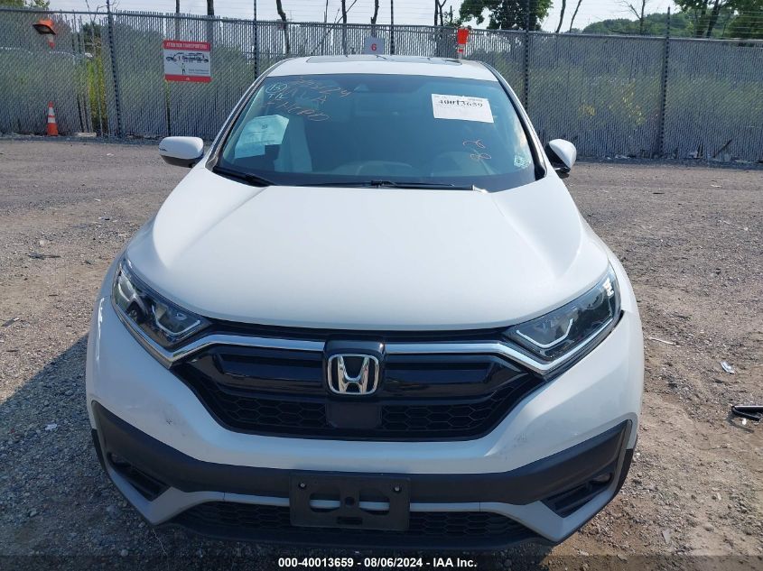 2022 Honda Cr-V Awd Ex-L VIN: 2HKRW2H84NH634000 Lot: 40013659