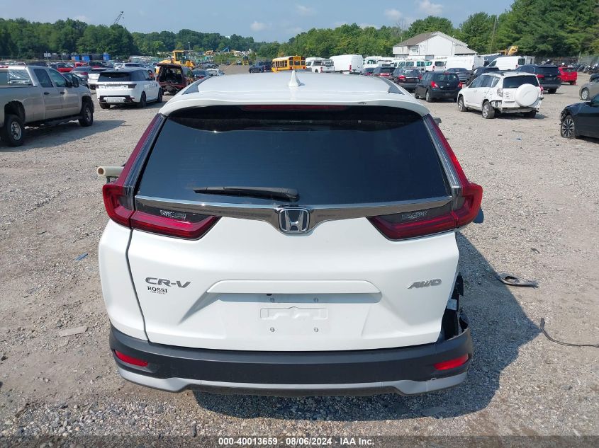 2022 Honda Cr-V Awd Ex-L VIN: 2HKRW2H84NH634000 Lot: 40013659