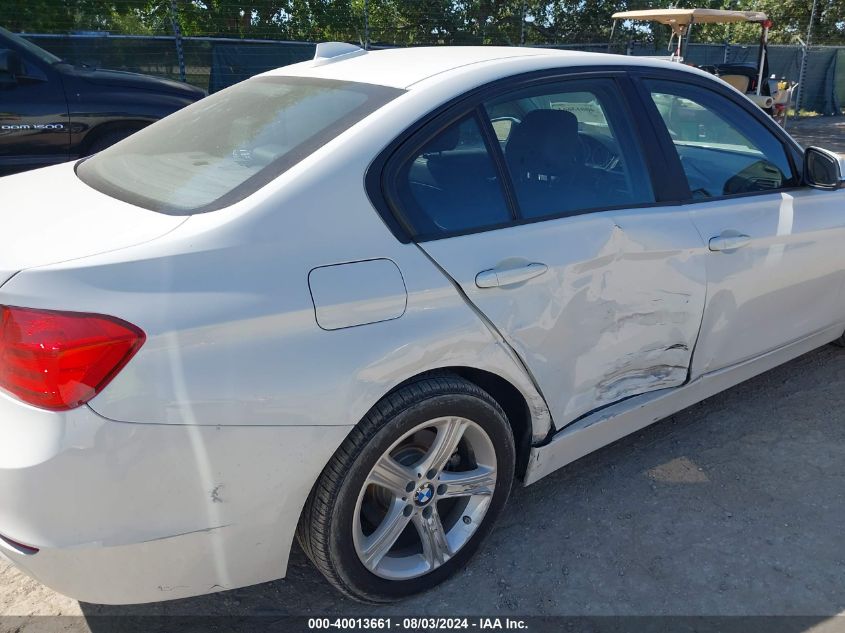 2014 BMW 328I VIN: WBA3A5G5XENP32622 Lot: 40013661