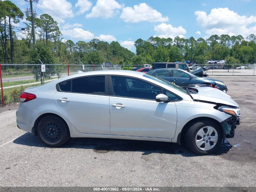 2017 Kia Forte Lx VIN: 3KPFL4A76HE135684 Lot: 40013662