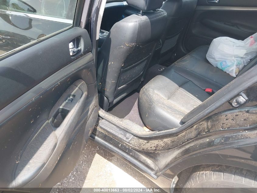 2010 Infiniti G37X VIN: JN1CV6AR9AM450872 Lot: 40013663