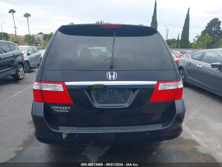2006 Honda Odyssey Touring VIN: 5FNRL38876B128529 Lot: 40013669