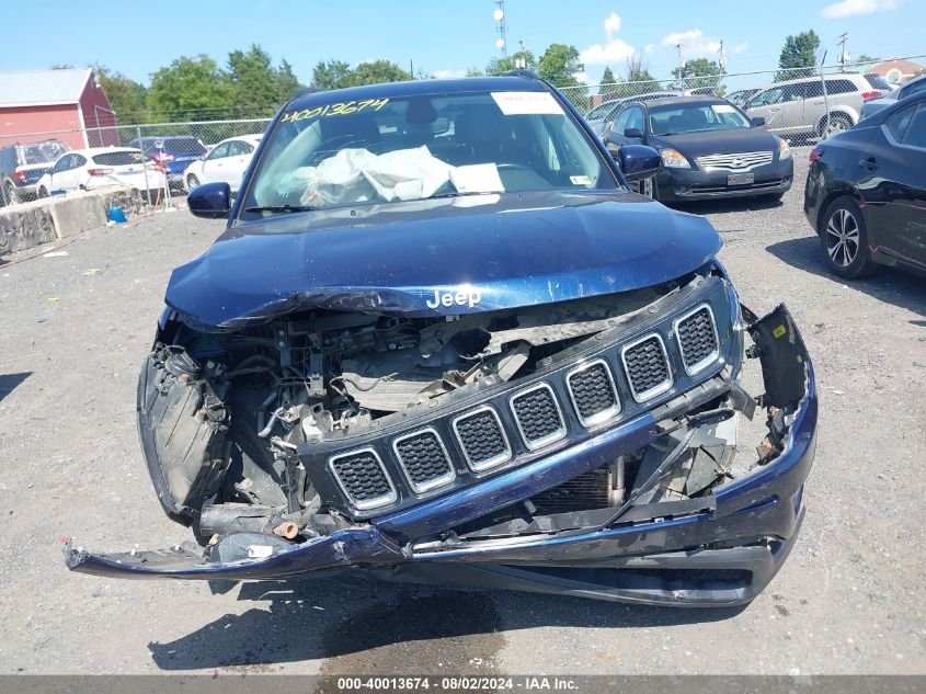 2021 Jeep Compass Latitude 4X4 VIN: 3C4NJDBB0MT566855 Lot: 40013674