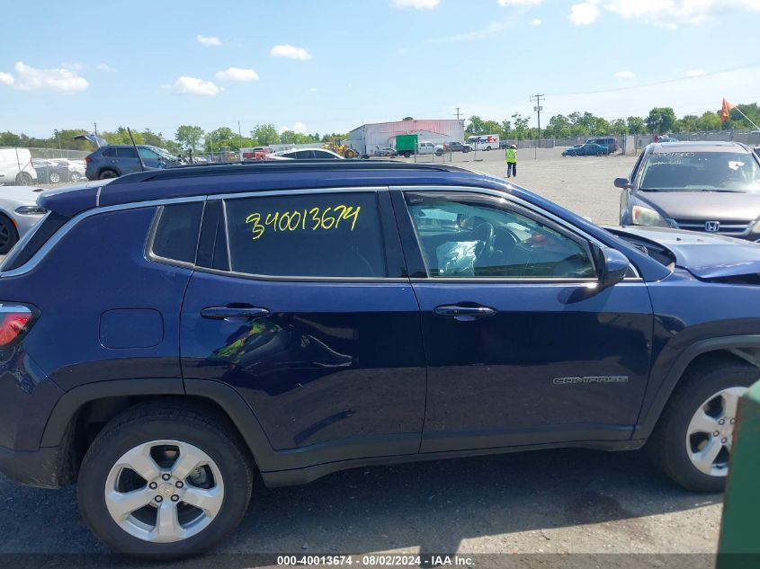 2021 Jeep Compass Latitude 4X4 VIN: 3C4NJDBB0MT566855 Lot: 40013674