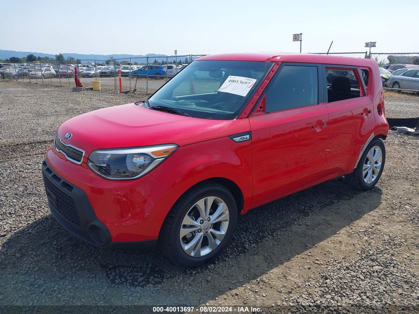 2015 KIA SOUL + - KNDJP3A54F7760623