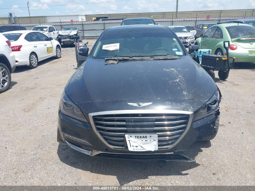 2019 Genesis G80 3.8 VIN: KMHGN4JE8KU296426 Lot: 40013701