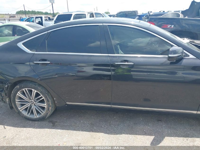 2019 Genesis G80 3.8 VIN: KMHGN4JE8KU296426 Lot: 40013701