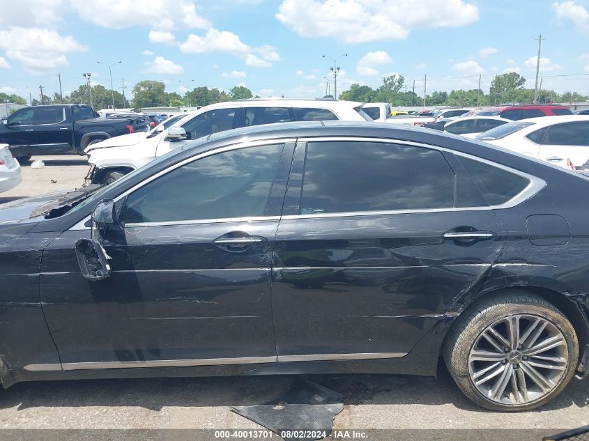 2019 Genesis G80 3.8 VIN: KMHGN4JE8KU296426 Lot: 40013701