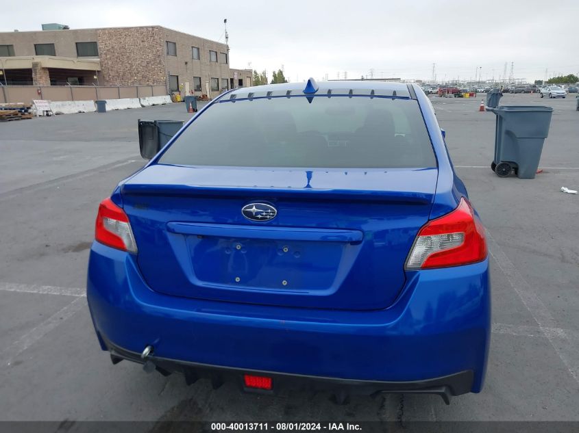 2015 Subaru Wrx VIN: JF1VA1A6XF9808250 Lot: 40013711