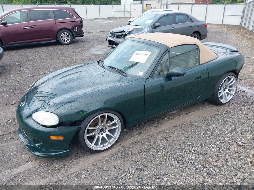2002 Mazda Mx-5 Miata Cloth/Ls/Se VIN: JM1NB353020224022 Lot: 40013749