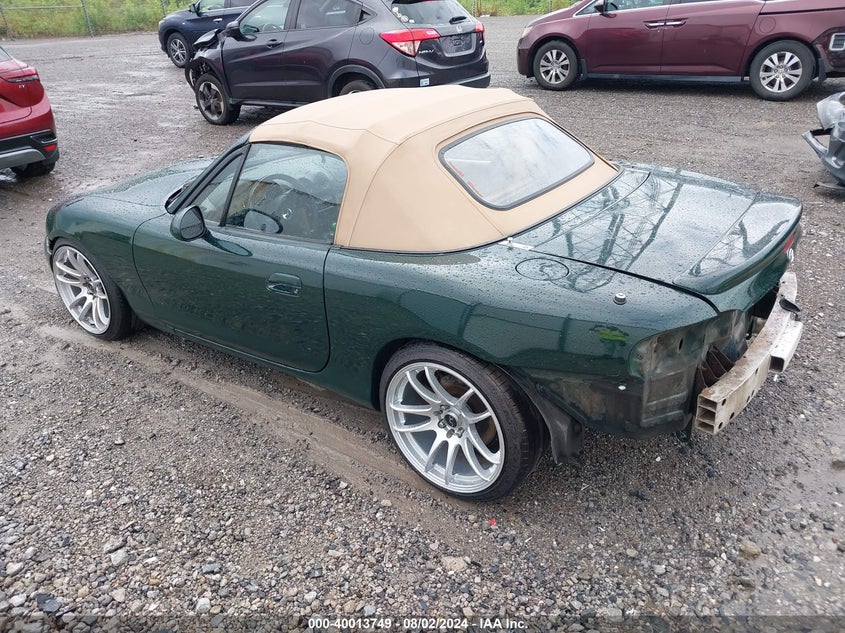 2002 Mazda Mx-5 Miata Cloth/Ls/Se VIN: JM1NB353020224022 Lot: 40013749