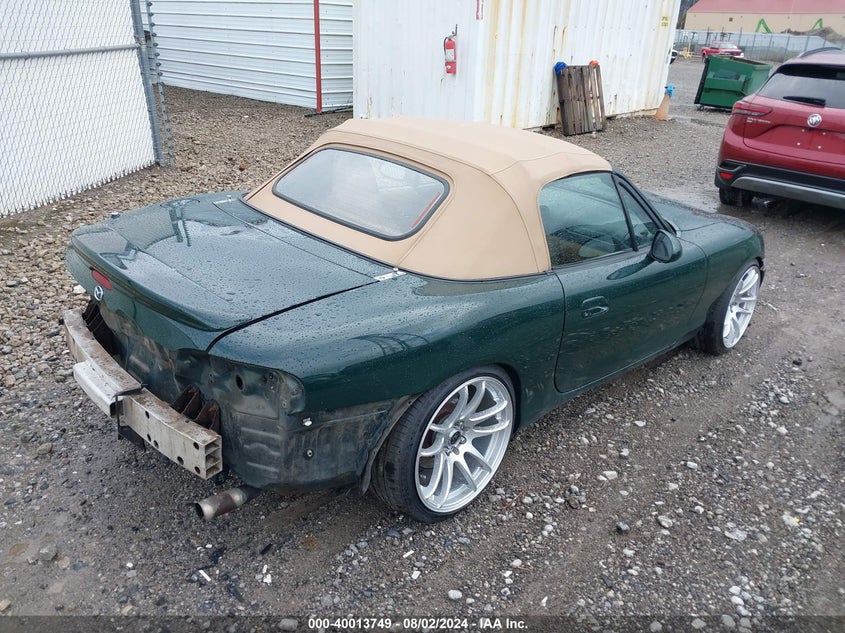 2002 Mazda Mx-5 Miata Cloth/Ls/Se VIN: JM1NB353020224022 Lot: 40013749