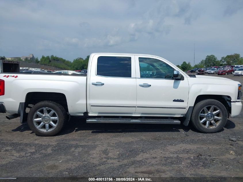 2018 Chevrolet Silverado 1500 High Country VIN: 3GCUKTEJ1JG586980 Lot: 40013756