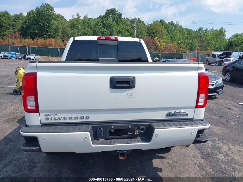 2018 Chevrolet Silverado 1500 High Country VIN: 3GCUKTEJ1JG586980 Lot: 40013756