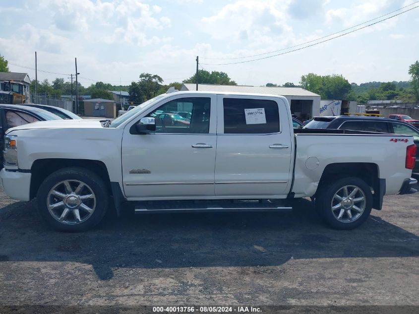 2018 Chevrolet Silverado 1500 High Country VIN: 3GCUKTEJ1JG586980 Lot: 40013756