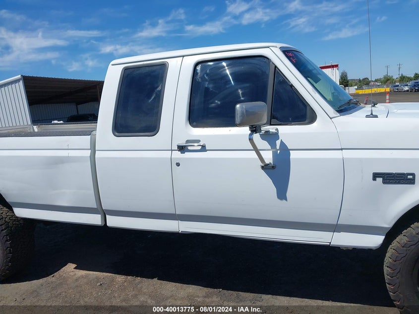 1997 Ford F-250 Hd Xlt VIN: 1FTHX26F3VEC90007 Lot: 40013775