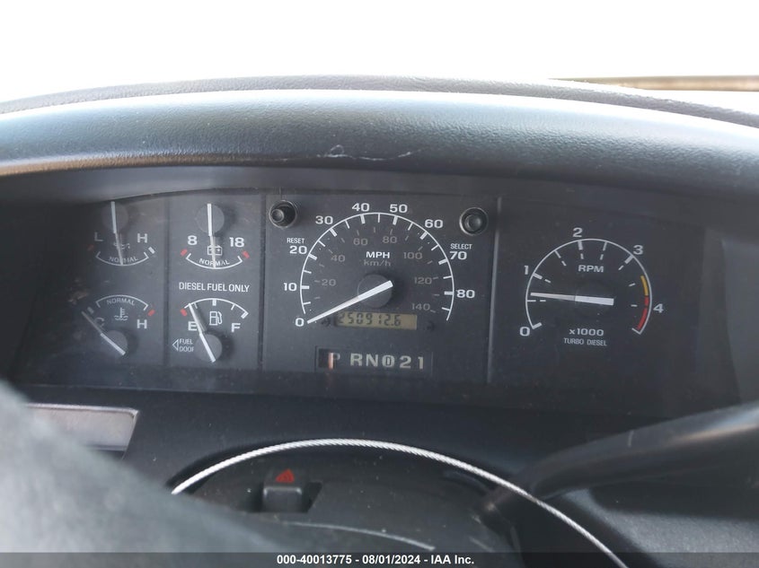 1997 Ford F-250 Hd Xlt VIN: 1FTHX26F3VEC90007 Lot: 40013775