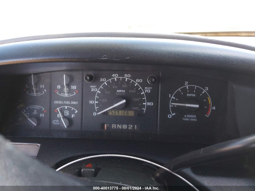 1997 Ford F-250 Hd Xlt VIN: 1FTHX26F3VEC90007 Lot: 40013775