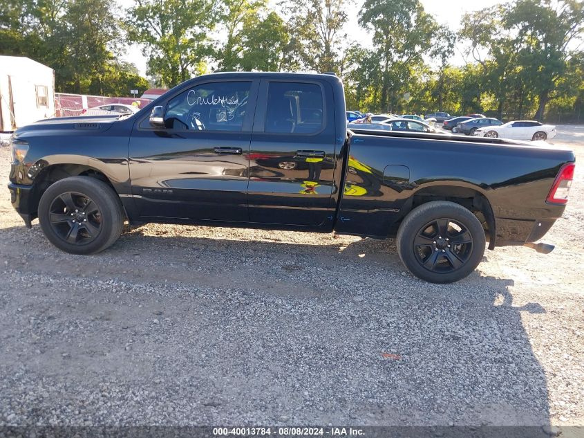 2021 RAM 1500 BIG HORN QUAD CAB 4X4 6'4 BOX - 1C6SRFBTXMN683978