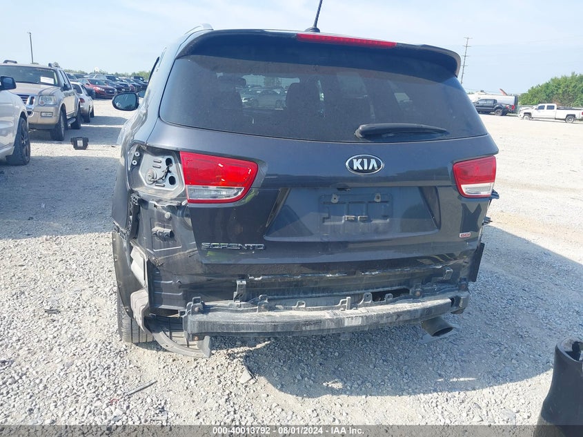 2016 KIA SORENTO VIN: 2T1BURHE6EC081505