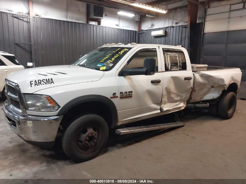 2018 Ram 3500 Tradesman 4X4 8' Box VIN: 3C63RRGL9JG239400 Lot: 40013818
