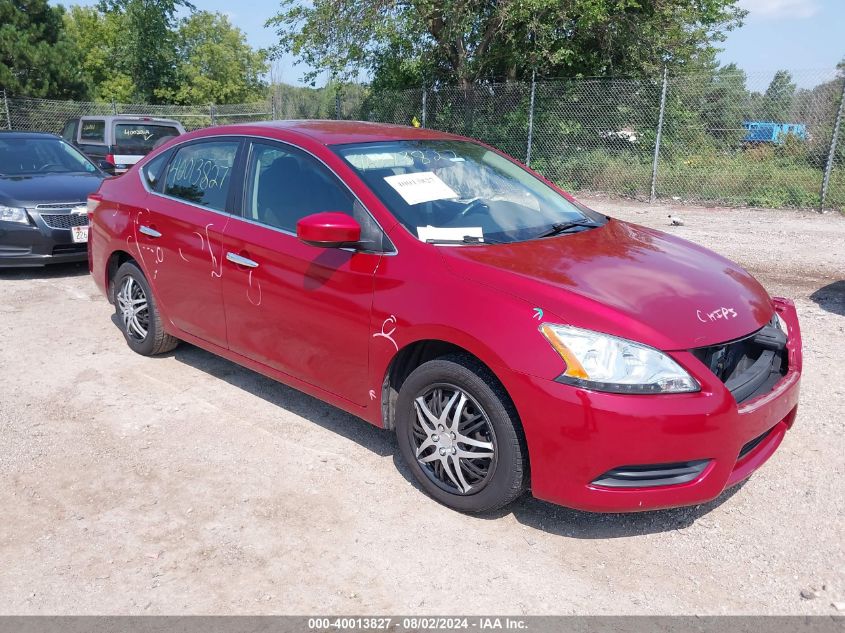 2014 NISSAN SENTRA S - 3N1AB7AP3EY339144