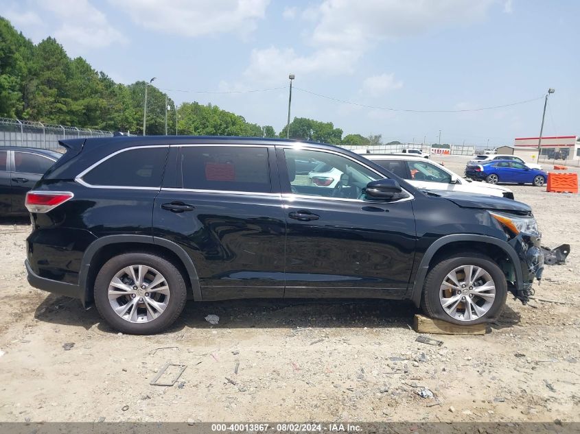 2015 Toyota Highlander Le Plus V6 VIN: 5TDBKRFH4FS083457 Lot: 40013867