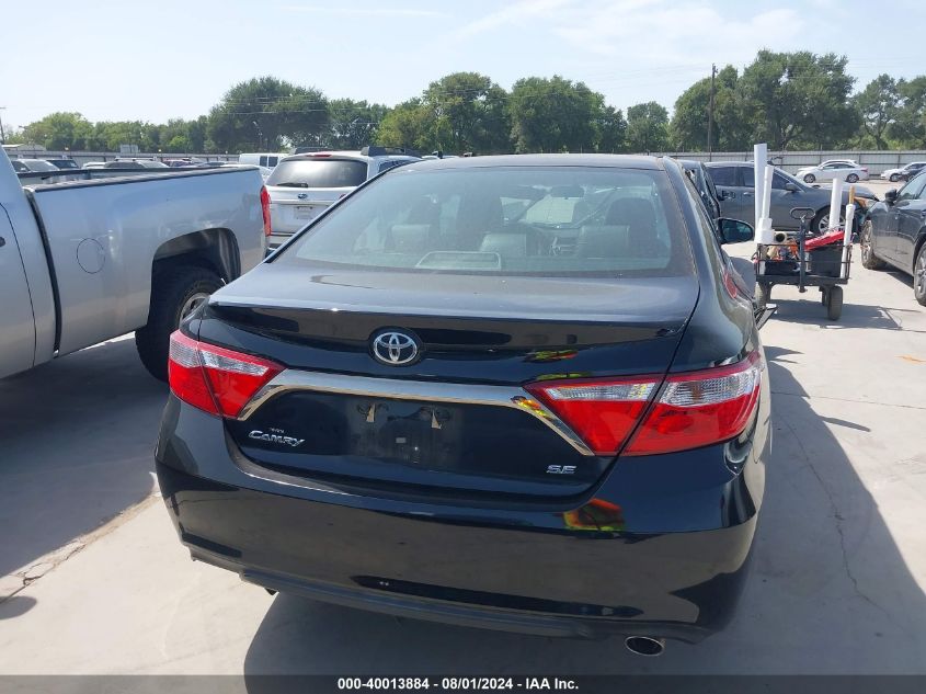 2016 Toyota Camry Se VIN: 4T1BF1FK6GU999289 Lot: 40013884