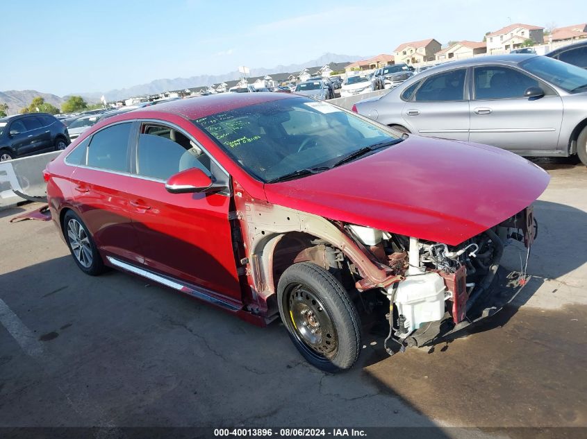 5NPE34AF1FH126760 2015 HYUNDAI SONATA - Image 1