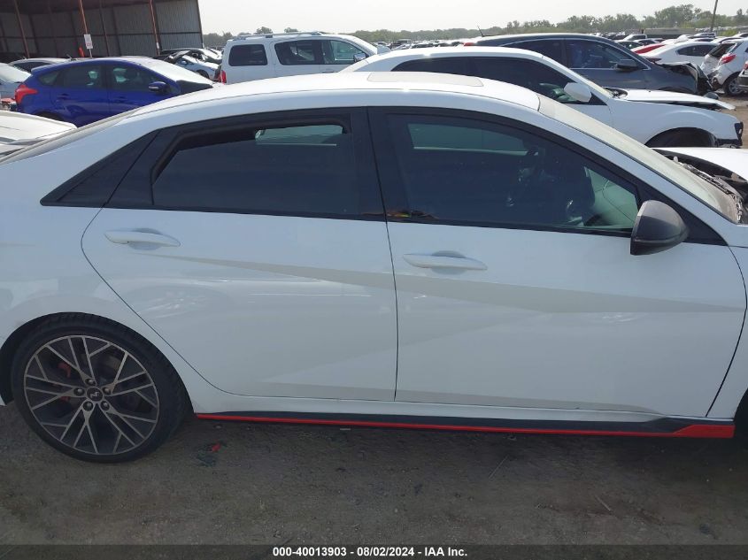 2023 Hyundai Elantra N VIN: KMHLW4AK4PU011956 Lot: 40013903