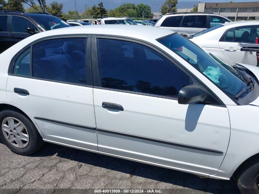 2004 Honda Civic Vp VIN: 2HGES16324H578529 Lot: 40013909