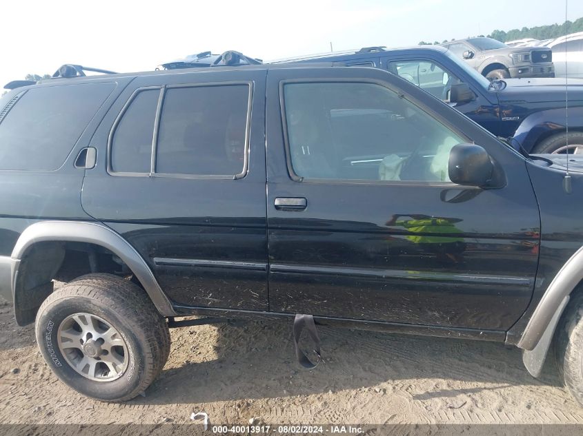 2001 Nissan Pathfinder Se VIN: JN8DR09Y81W587857 Lot: 40013917