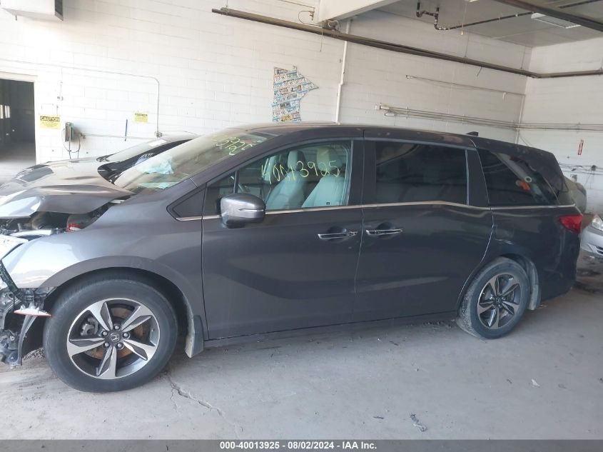 2019 Honda Odyssey Touring VIN: 5FNRL6H8XKB095201 Lot: 40013925