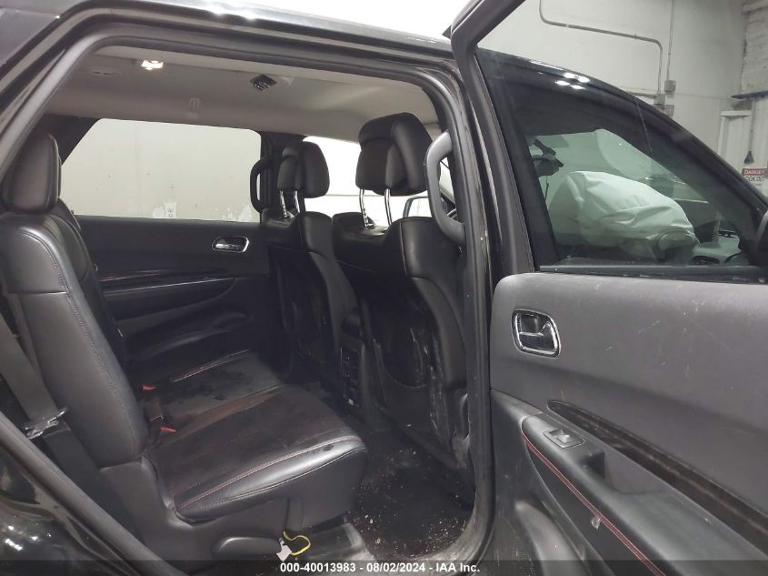 2012 Dodge Durango R/T VIN: 1C4SDJCT1CC147455 Lot: 40013983