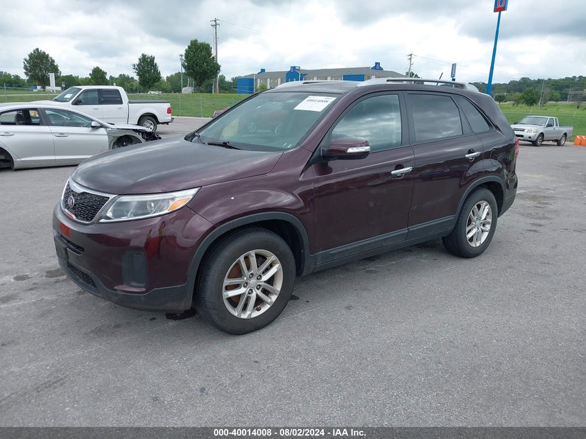 2014 KIA SORENTO VIN: 5NPDH4AE9BH041258
